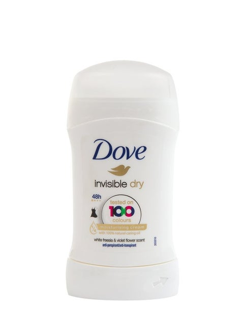 Invisible Dry 48H Anti-Perspirant Tested on 100 Color Deodorant Stick 40g