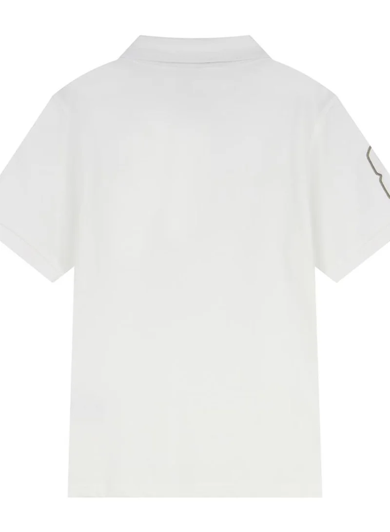 GIORDANO Kids' Napoleon Polo: Classic Piqué, Bold Embroidery, All-Day Comfort