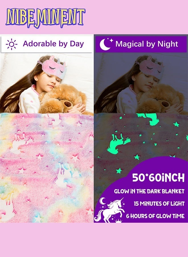 NIBEMINENT Unicorn Gift Set for Girls, Birthday Gifts, Ramadan Gift Box, Back-to-School Gifts, Graduation Gifts, Girls' Toys for Ages 4 to 18 Combined Materials (Multicolour) - Image 3