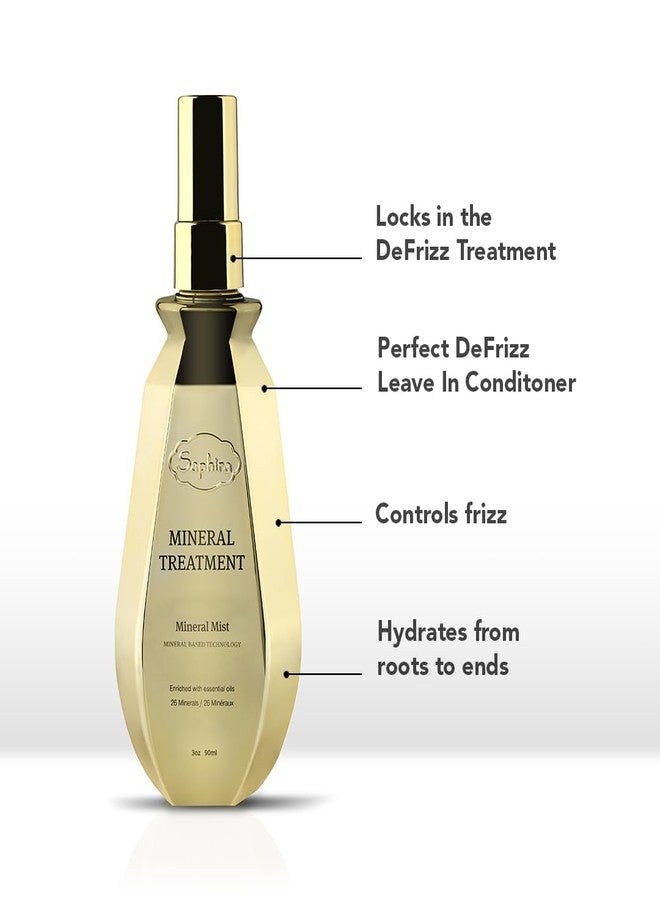 Saphira Mineral Treatment Mineral Hair Mist 3oz / 90ml - Image 2
