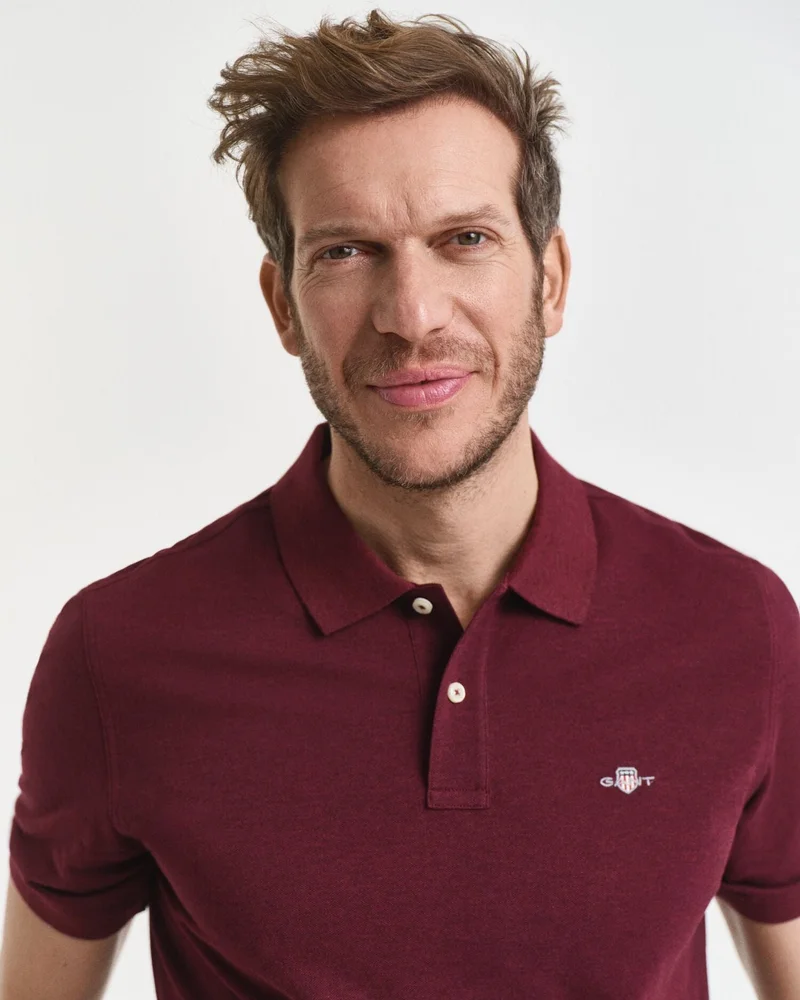 GANT Regular Shield Short Sleeve Pique Polo