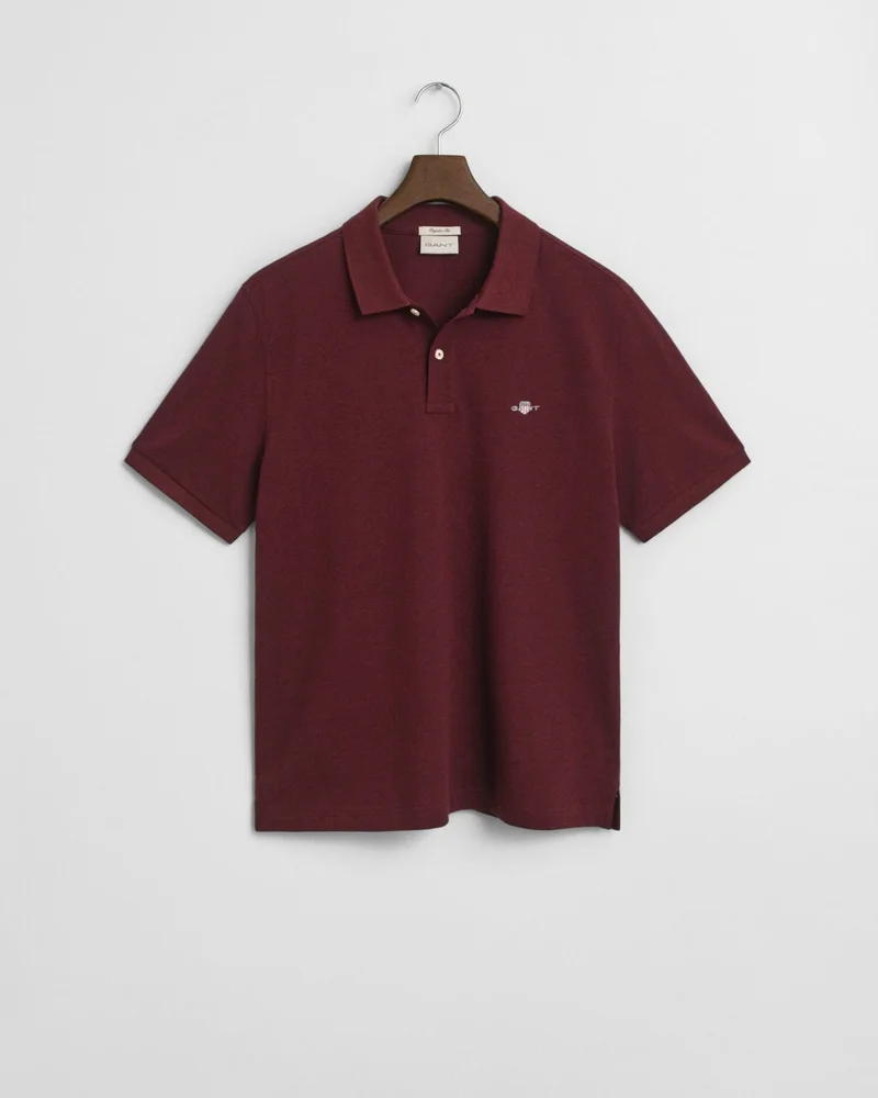 GANT  Regular Shield Short Sleeve Pique Polo for Men | Best Price UAE