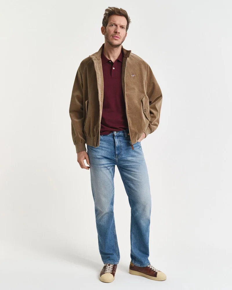 GANT  Regular Shield Short Sleeve Pique Polo for Men | Best Price UAE