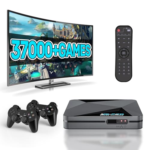 Kinhank Super Console X2 Pro Retro Game Console Builtin 37000 Games Android 90Emuelec 46 Game System 4K UHD Output24G5G BT 50 - Image 1