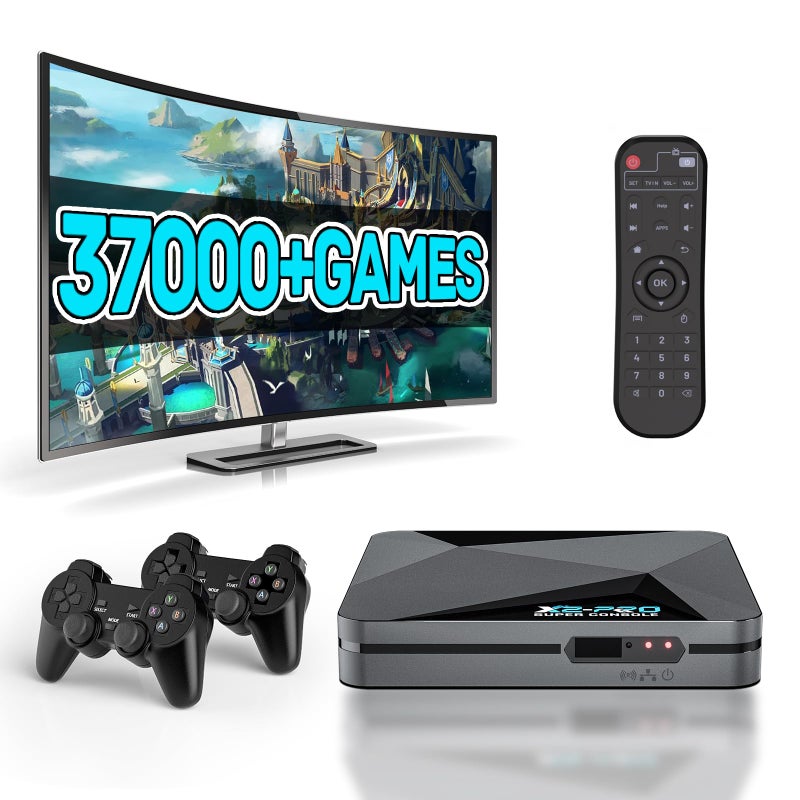 Kinhank Super Console X2 Pro Retro Game Console Builtin 37000 Games Android 90Emuelec 46 Game System 4K UHD Output24G5G BT 50 - Image 2