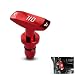 Tesnaao 1 PC Car Oil Dipstick Handle TShaped EasyGrip Transmission Oil Caliper Pull Handle Replacement Alloy Accessory with Rubber Ring Compatible with 19992011 Ford Mustang GT V8 GT500 Red - Image 2