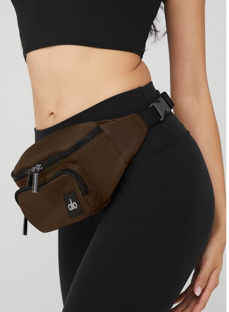 KUYING alo new simple fashion Fanny pack ladies crossbody bag multi-functional large capacity mobile phone bag - Image 1