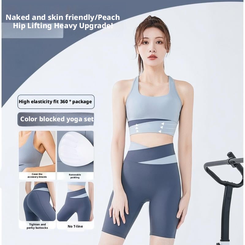 Women's Yoga Set - Sports Bra & Yoga Pants - Image 2