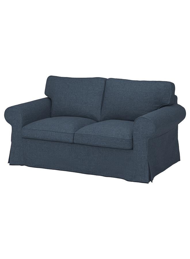 Zaboon Cover for 2-seat sofa, Kilanda dark blue - Image 1