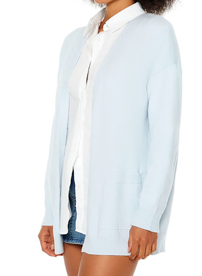 FOREVER 21 Patch-Pocket Cardigan Sweater  - Image 4