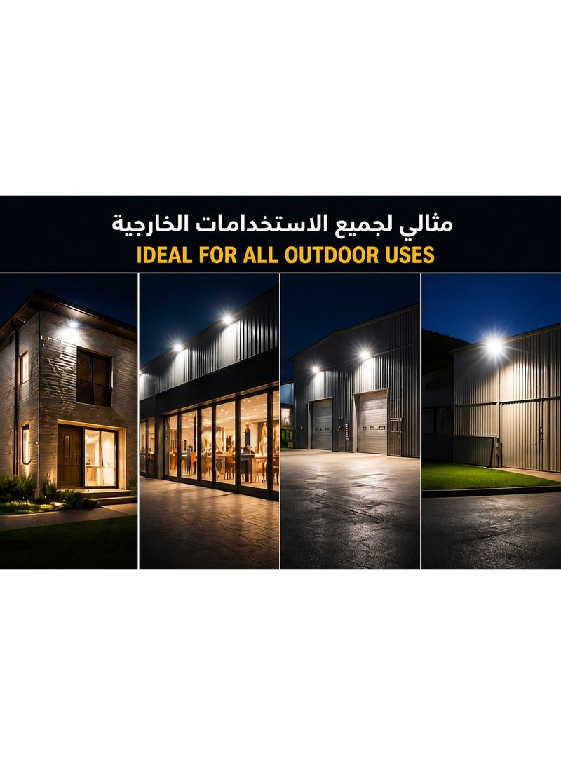 100W LED Flood Light Bright White – IP66 Waterproof – Energy Saving – 2 Years Warranty – Outdoor Use - Image 2