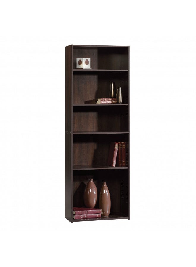 SAUDER ساودر بيجينينغز 5 رف كتب / رف كتب، الطول: 24.57" × العرض: 11.50" × الارتفاع: 71.18"، كرز - Image 3