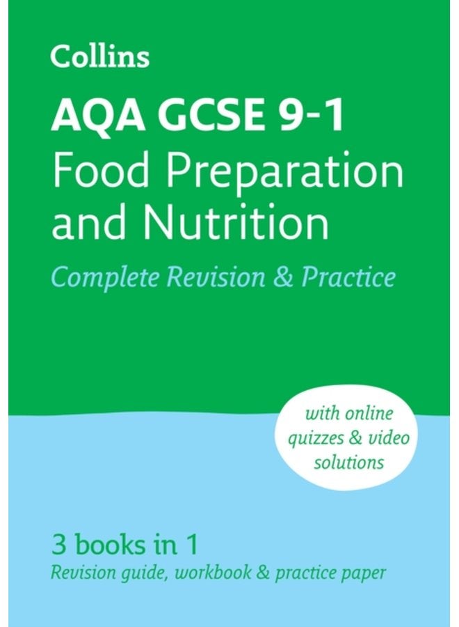 AQA GCSE 9 1 Food Preparation Nutrition Complete Revision Practice Ideal for the 2024 and 2025 Exams - Paperback