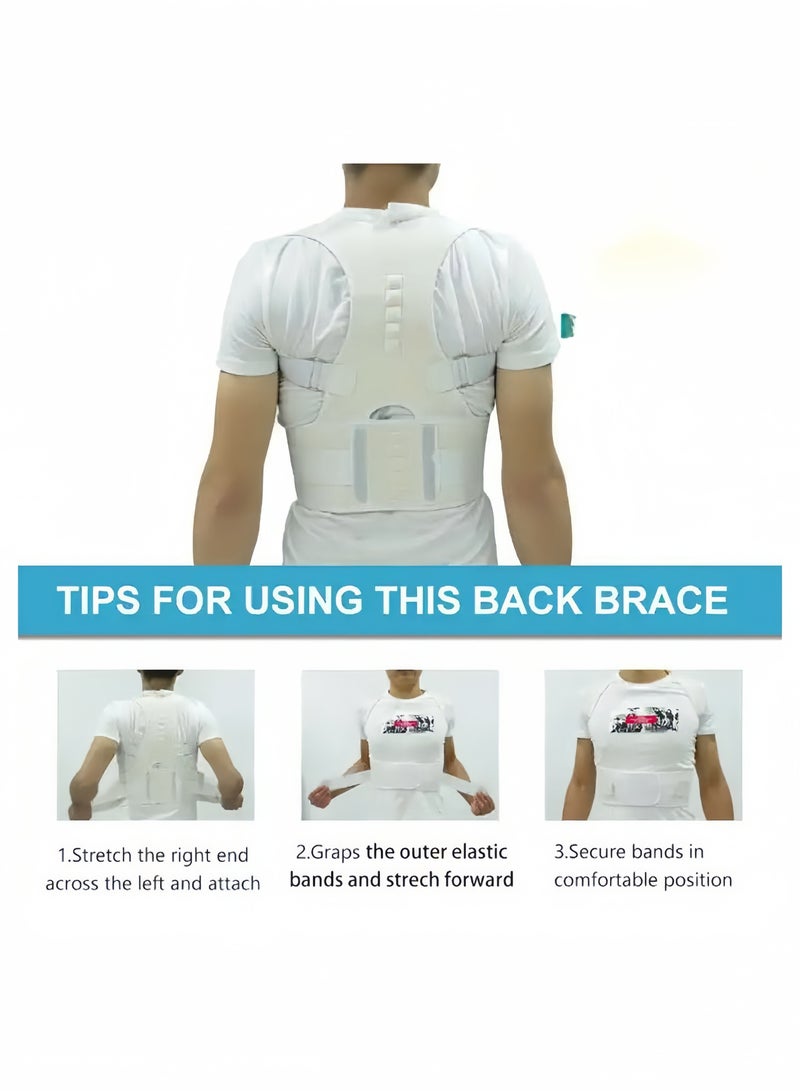 حزام الظهر لتصحيح الوضع وتقويم الكتف مصنوع من مادة قوية وجيدة التهوية ومريحة في الارتداء - Image 4