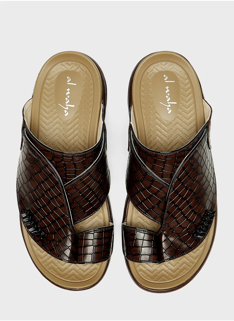 الواحة Casual Comfort Arabic Sandals