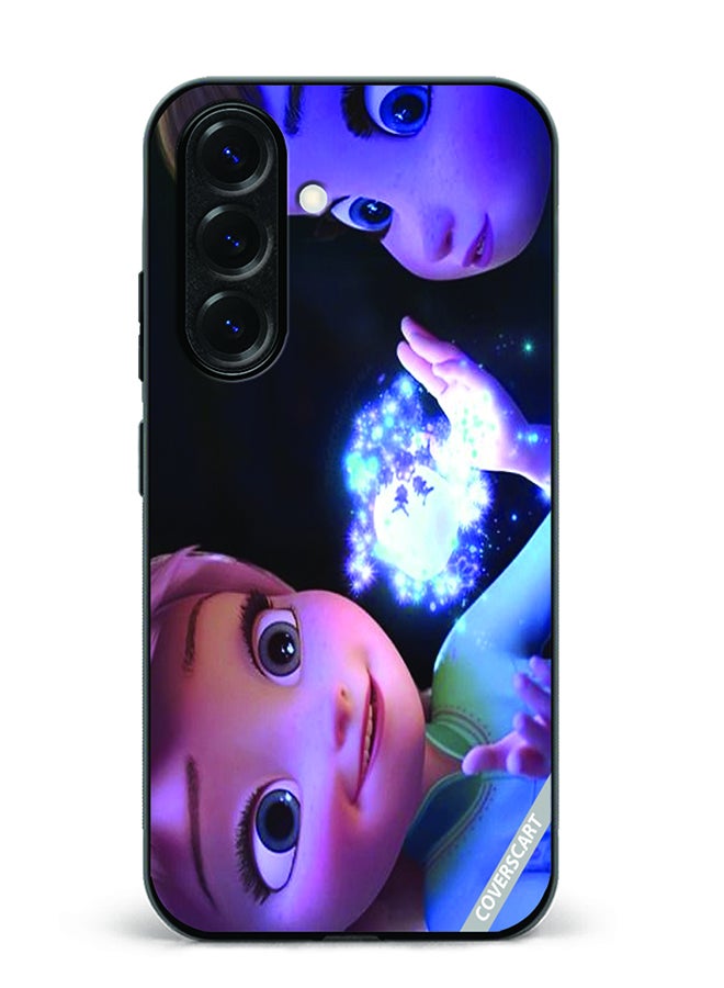 COVERSCART Protective Case Cover For Samsung Galaxy A56 Girl Design Black