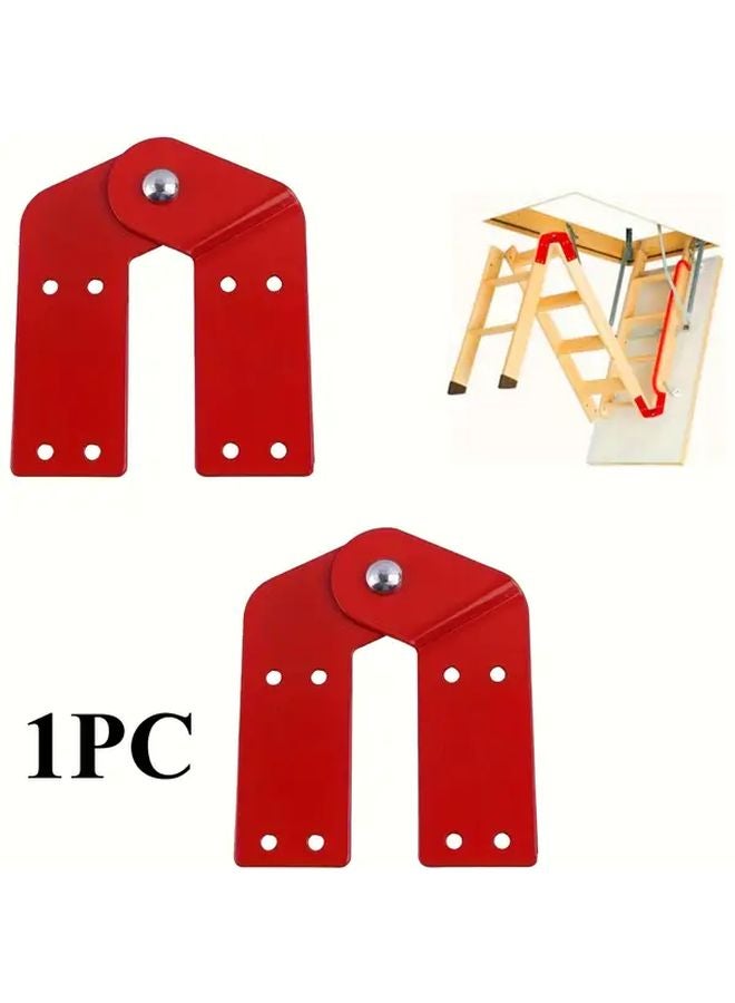 Red Attic Ladder Hinge Replacement Kit Herringbone Ladder Tie Rod Attachment - Image 1