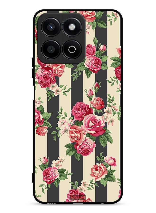 Tolwak Honor X7c 4G Protective Case Cover Roses Pattern - Image 1