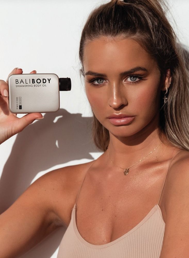 بالي بودي زيت شيمري من بالي بودي مرطب للجسم مع لمعة برونز | 100 مل - Image 4