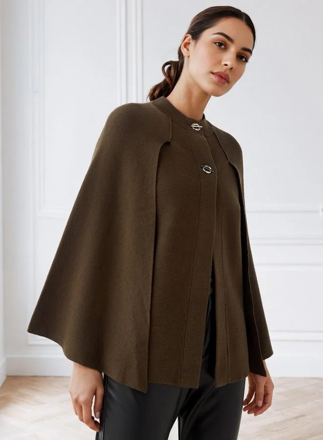 Iconic Iconic Relaxed Fit Cape Top