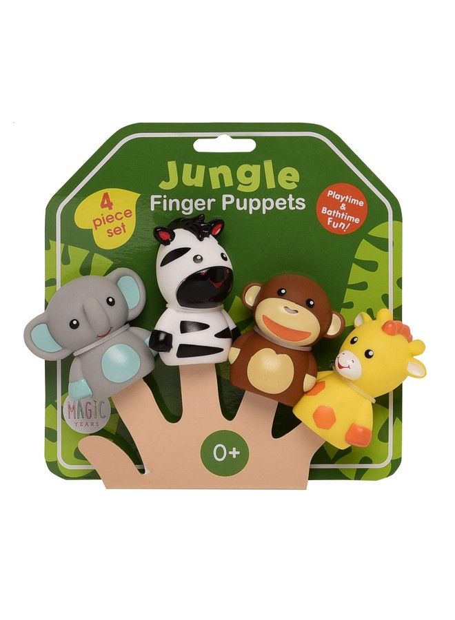 Magic Years Jungle Animals Finger Puppets (4 Pc Set) - Image 3