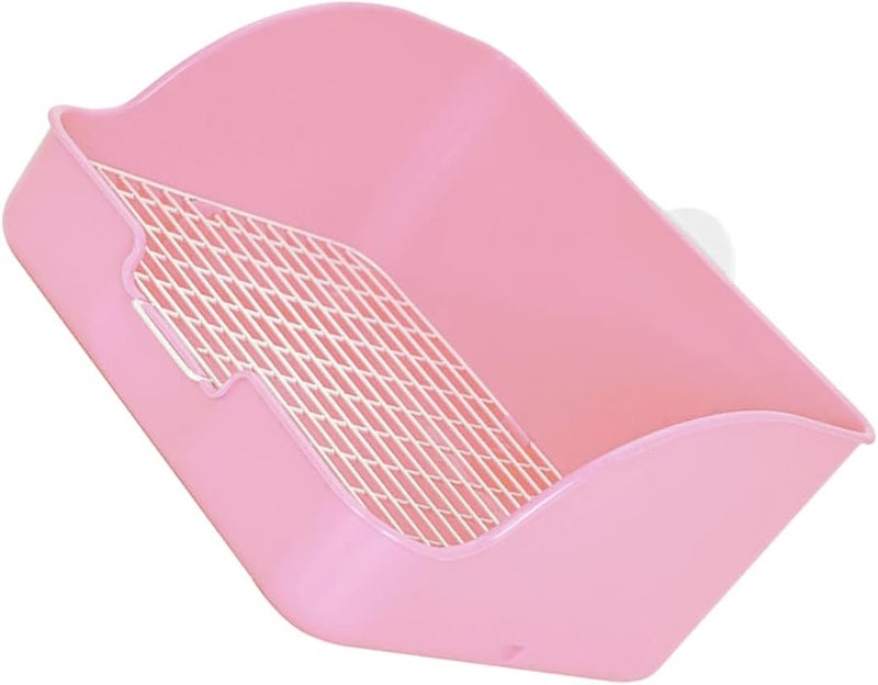 صندوق فضلات الهامستر قفص مرحاض صينية تبول الأرنب وسادات قفص الحيوانات الصغيرة ملحقات - Image 2