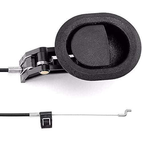 ttmagic Sofa Chair Recliner Release Pull Handle 3" by 3.5" Replacement Parts with Cable, Fits Ashley Lazy Boy and Most Recliner Brands Couch Sofa Chair Furniture, Exposed Cable Length 4.9" - Image 1