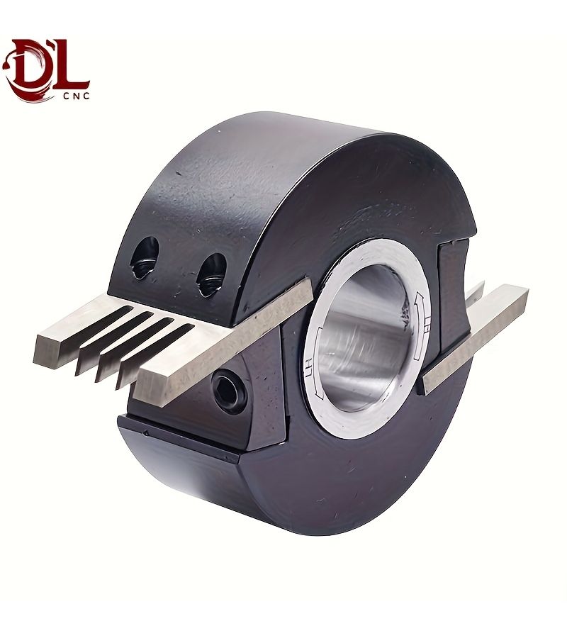 Toothed Shaping Cutter Set 100mm with HSS Blades for Wood Carving Planing - Image 5