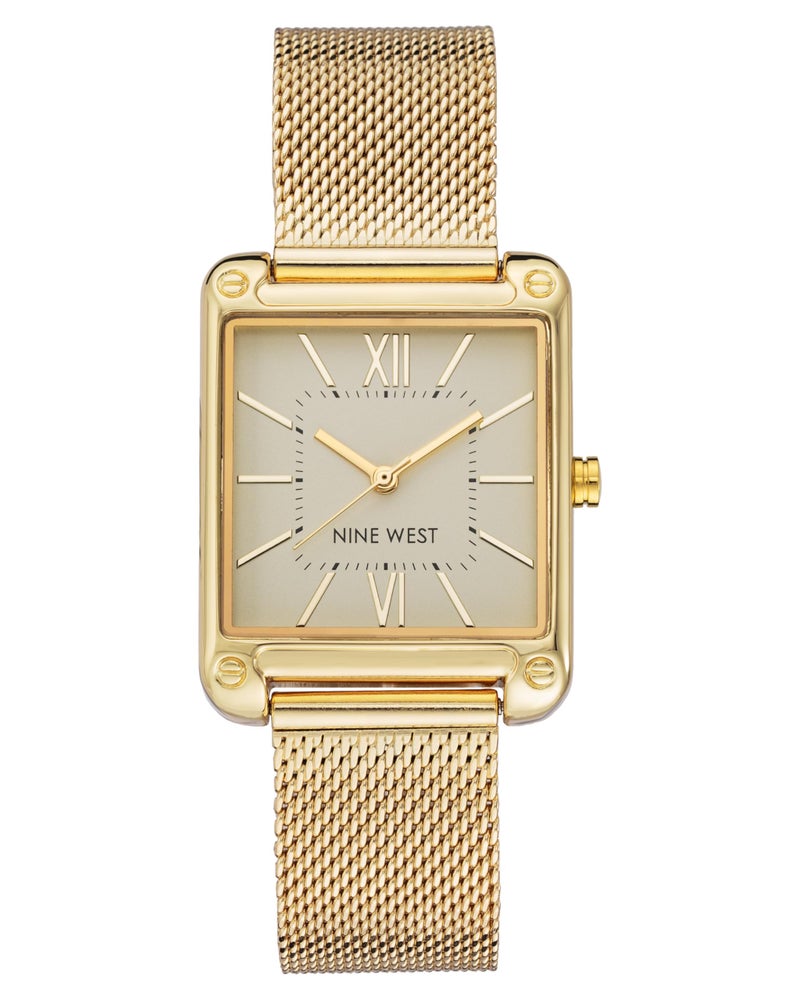 Nine West Women's Mesh Bracelet Watch - Image 1