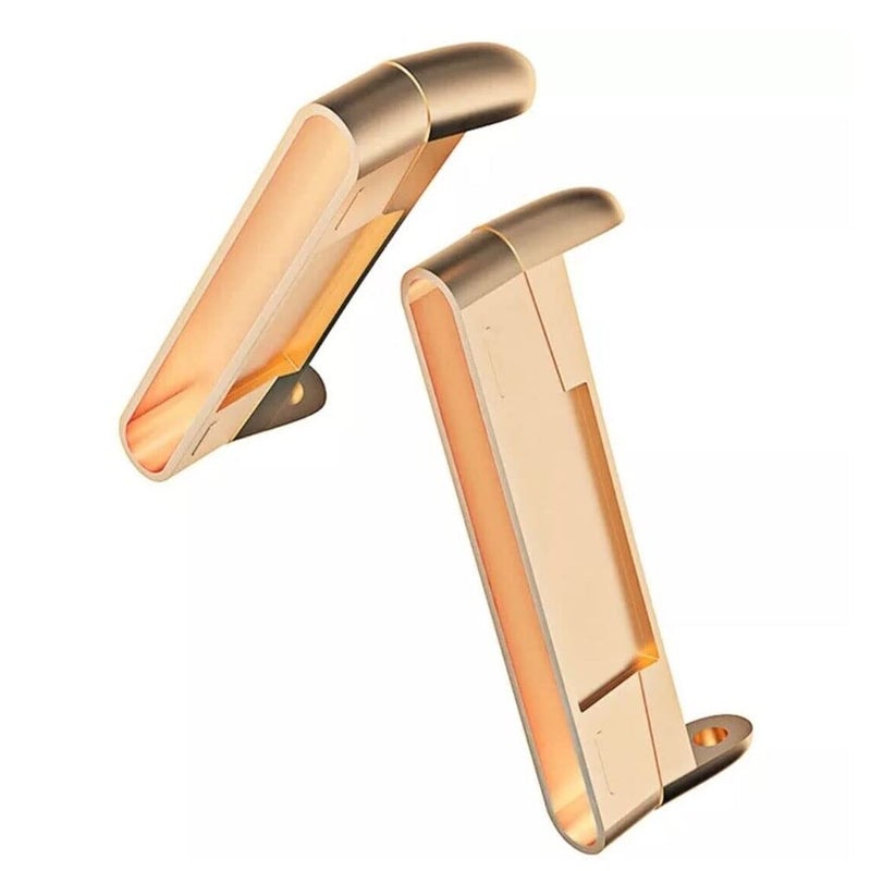 Sankel Compatible For Fitbit Versa 4/3/Sense 2/Sense Connector Stainless Steel Replaceable Connection Adapter For Fitbit Versa 4/3/Sense 2/Sense Band Connector Adapter (Rosegold-20Mm Pins) - Image 4