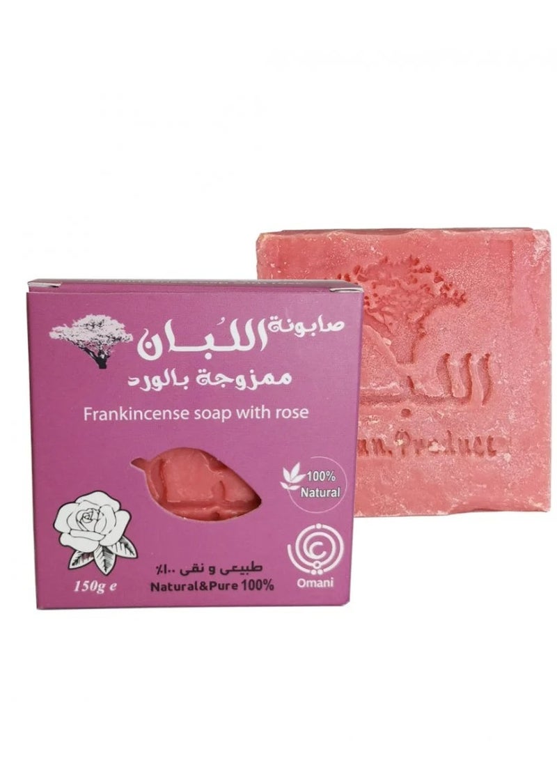 Generic Frankincense Soap Mixed With Roses 150 Grams  - Image 2