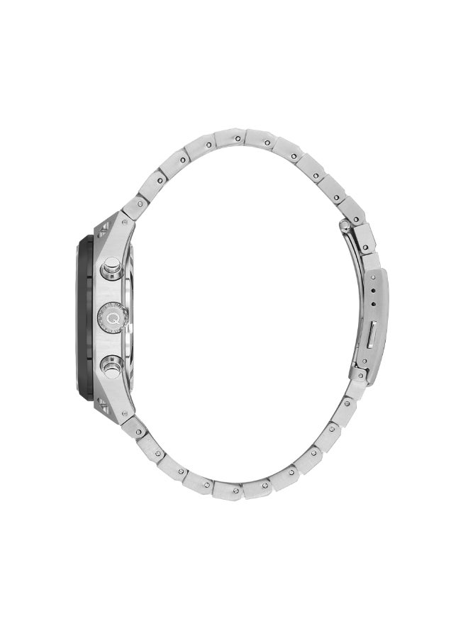 Quantum Men's Metal Chronograph Watch HNG1172.350 - 45 mm - Image 2