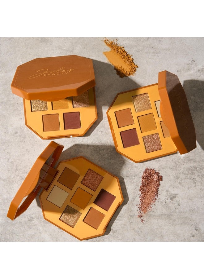 Julep Eyeshadow 101 Pro Powder Paletteturmeric Latte 7 Shade Matte & Shimmer Eyeshadows Great For Travelblendable & Buildable Eye Makeup Palette - Image 3