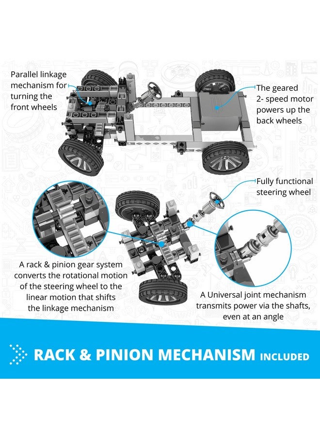 Engino- Inventor STEM Toys, Motorized Offroader Construction Toys for Kids 9+, STEM Building Toys, STEM Kits, Gifts for Boys & Girls - Image 4