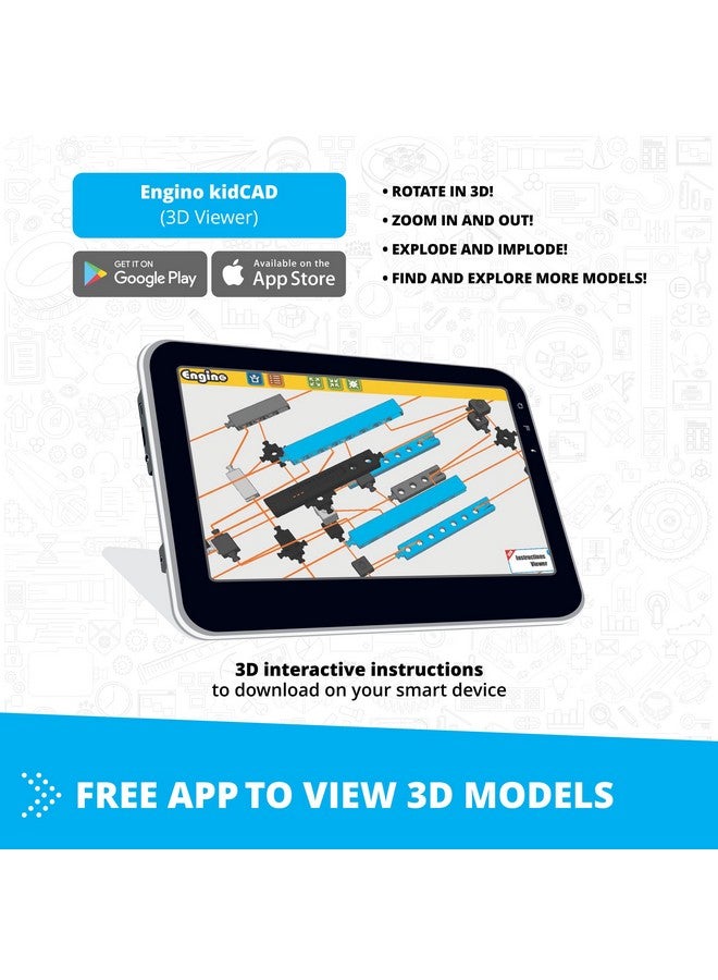 Engino- Inventor STEM Toys, Motorized Offroader Construction Toys for Kids 9+, STEM Building Toys, STEM Kits, Gifts for Boys & Girls - Image 5