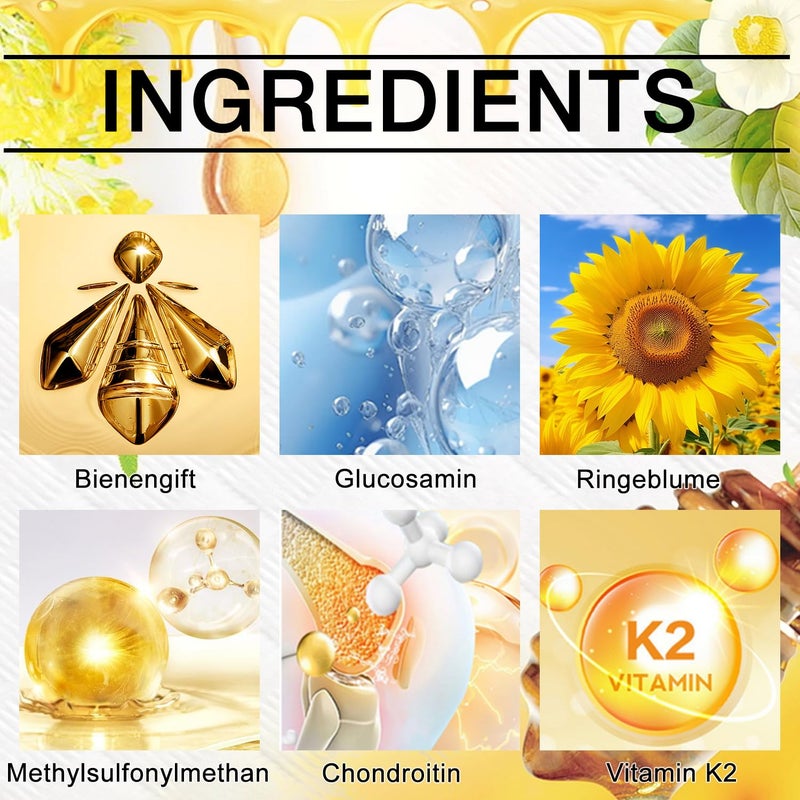 2 Pcs Bee Venom Joint Cream  Advanced Joint and Bone Cream Specially for Back Neck Hands Knees - Image 5