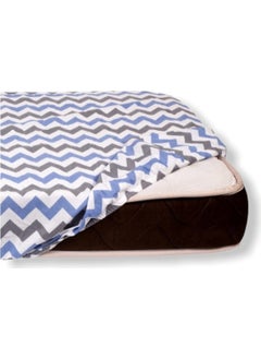 Bebek Özel Baby Special Cotton Baby and Kids Elastic Sheet with Zigzag Pattern 70 x 140 cm  - Image 2