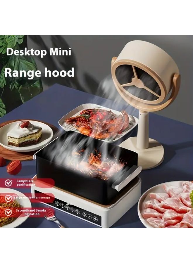 هود محمول بيج يعمل بالطاقة عبر USB للمطبخ والطهي في الهواء الطلق - Image 4