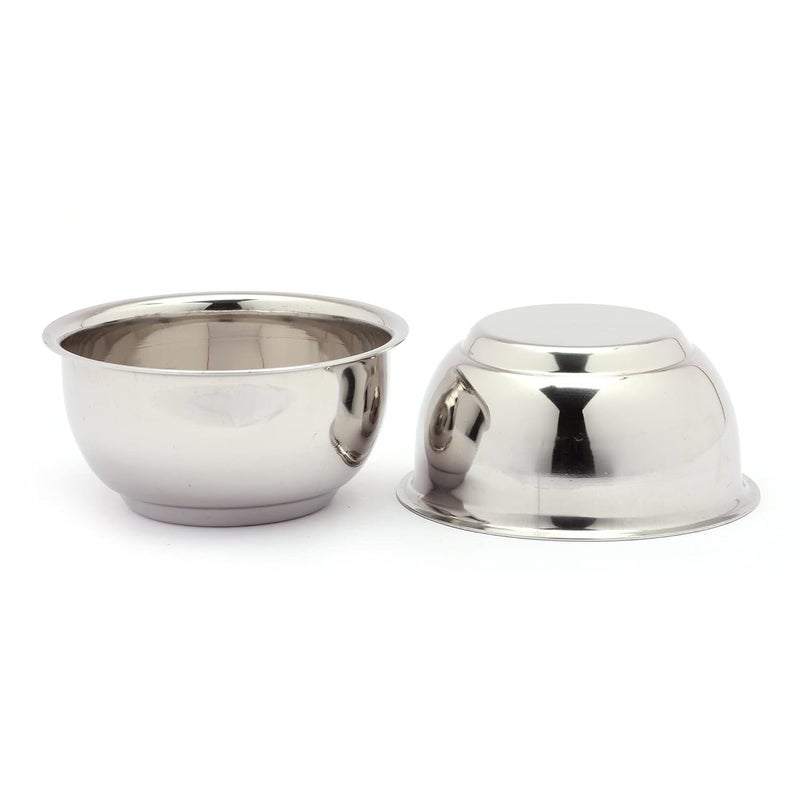 Coconut coconut Stainless Steel Lotus BowlVatiKatori Set of 6 Capacity 100 ml Each  - Image 3