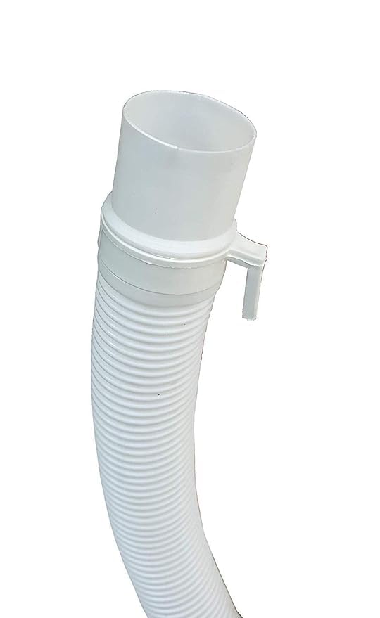 VALUE STORE 15 Meter Top loadSemi Load Washing Machine Outlet Drain Waste Water Hose Flexible Hose Pipe Pack Of 1 WHITE  - Image 2