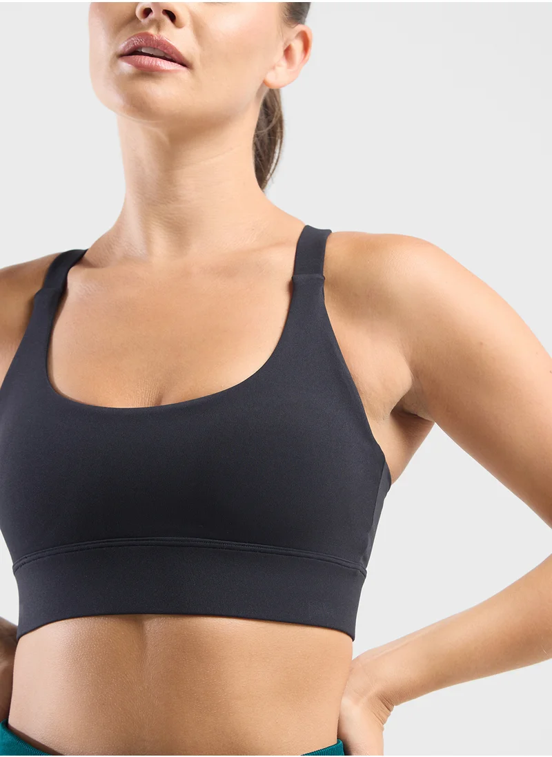 فورورد Wide Strap Sports Bra With Back Clasp