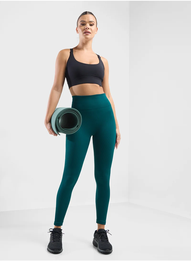 فورورد Wide Strap Sports Bra With Back Clasp
