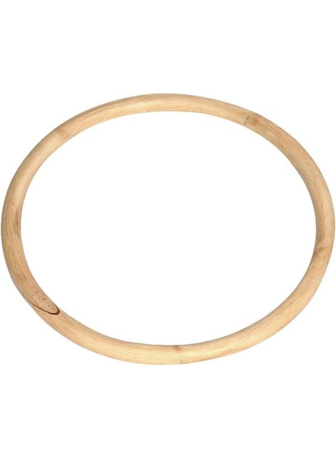 ZooBoo Wing Chun Rattan Ring - Natural Wood Rings Wing Tsun Kung Fu Legs Hand Strength Training Equipment Yewen Sau Sticky IP Man Siu Lum Kung Fu Rings - Rattan 11 inch - Image 4