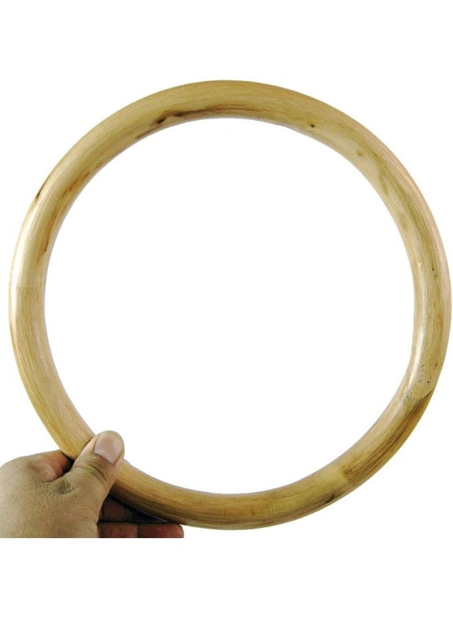 ZooBoo Wing Chun Rattan Ring - Natural Wood Rings Wing Tsun Kung Fu Legs Hand Strength Training Equipment Yewen Sau Sticky IP Man Siu Lum Kung Fu Rings - Rattan 11 inch - Image 5