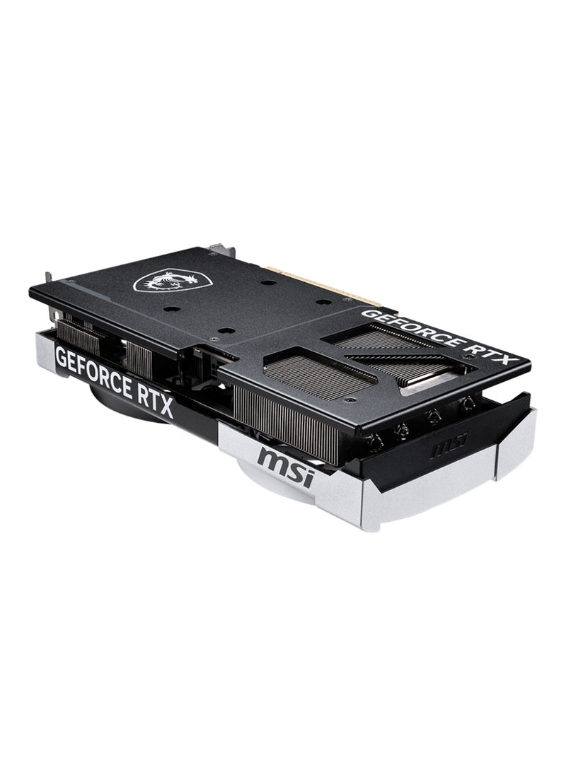 إم اس أي GeForce RTX™ 5070 12GB GDDR7 VENTUS 2X OC Graphics Card, PCIe Gen 5, 2557 MHz Boost, 6144 CUDA Cores, 28 Gbps Memory, 192-bit Bus, DisplayPort 3x (v2.1b), HDMI 2.1b, 250W Power, HDCP Support, 7680 x 4320 Resolution, G-SYNC™, 4K 480Hz/8K 120Hz Support Grey  - Image 3