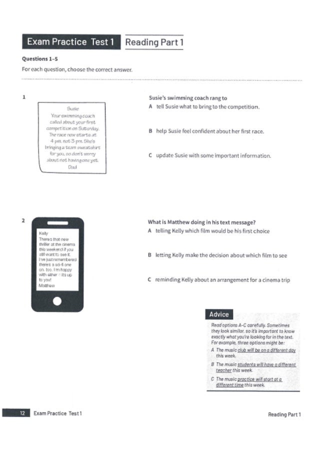 كتاب B1 Preliminary for Schools Trainer 2 - Image 4