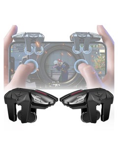 Generic 6-Finger Mobile Game Controller Triggers for PUBG, Call of Duty ...