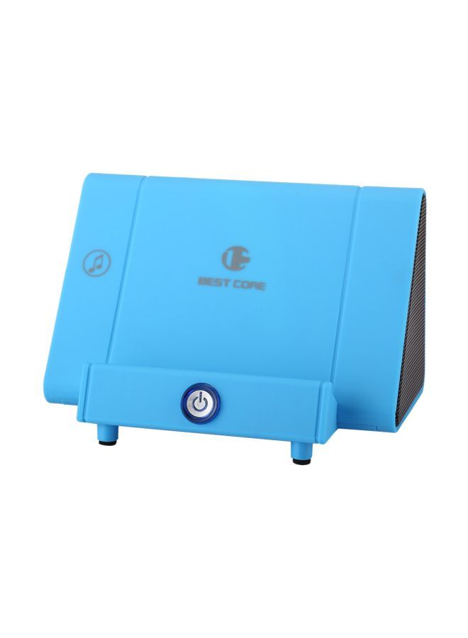 NIBEMINENT SY317A Portable Phone Stand Wireless Stereo Speaker Blue - Image 1