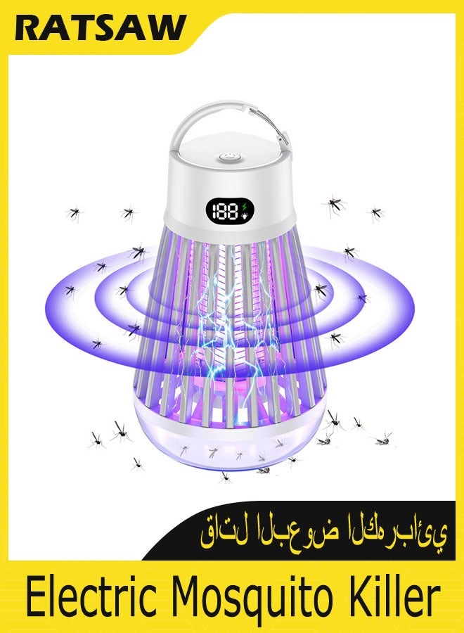 RATSAW Electric Mosquito Killer  Portable Bug Zapper and  Lamp  Multifunctional Outdoor Insect Repellent - Image 1