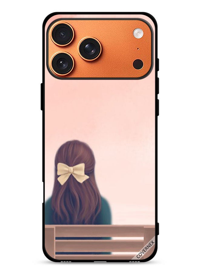 Covernex Apple iPhone 17 Pro Max Protective Case Cover Alone Cute Girl - Image 1